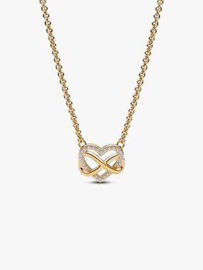 Pandora Sparkling Infinity Heart Collier Necklace